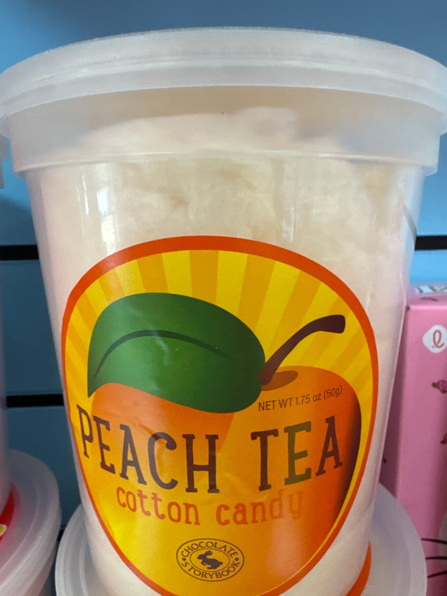 Peach Tea cotton candy