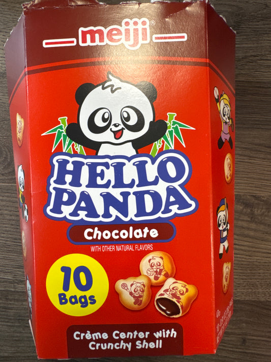 Hello Panda Chocolate creme center with crunchy shell