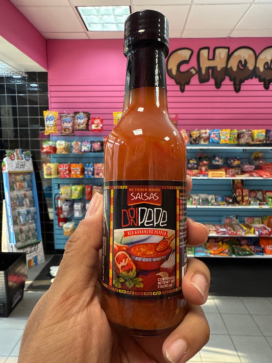 Salsa Donpepe Red Habanero Pepper