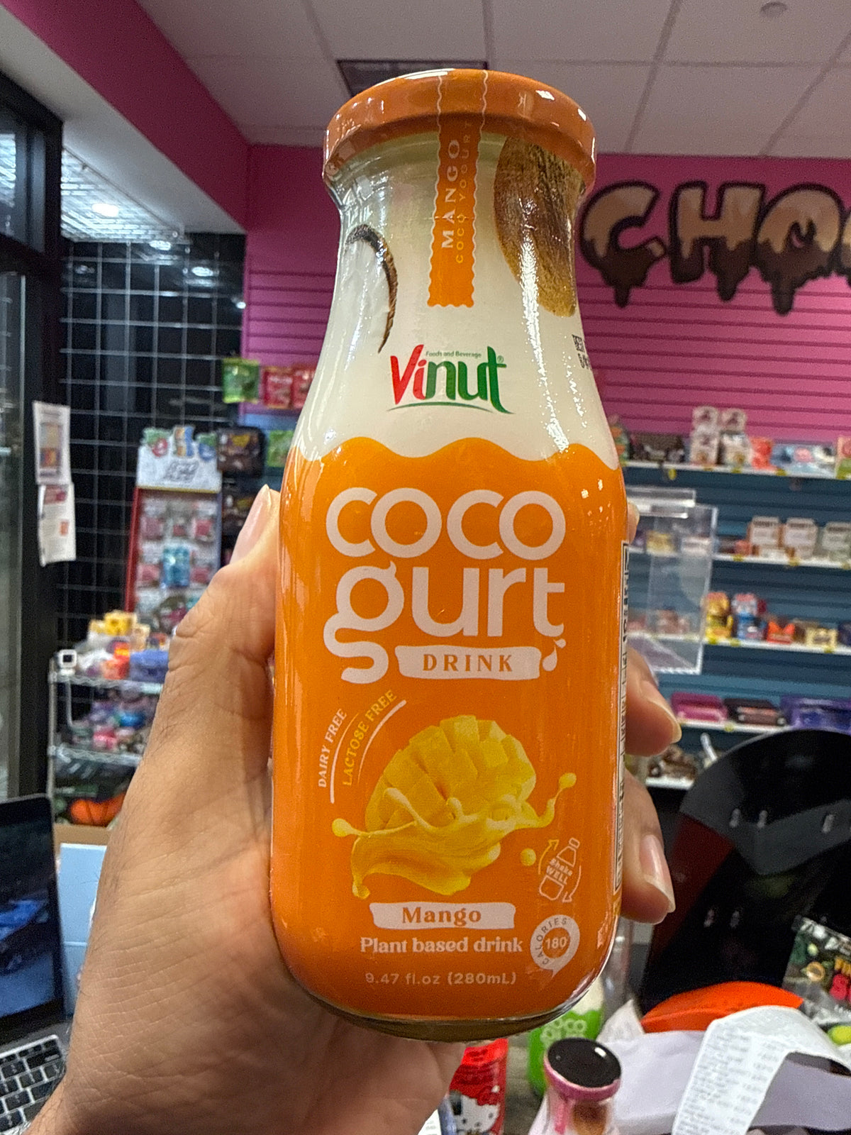Vinut COCOGURT DRINK MANGO PLANT BASED DRINK, DAIRY FREE, LACTOSE FREE PRODUCT OF VIETNAM 🇻🇳