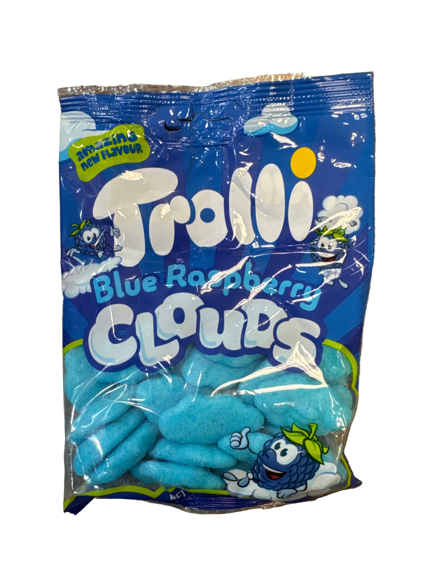 TROLLI BLUE RASPBERRY CLOUDS
