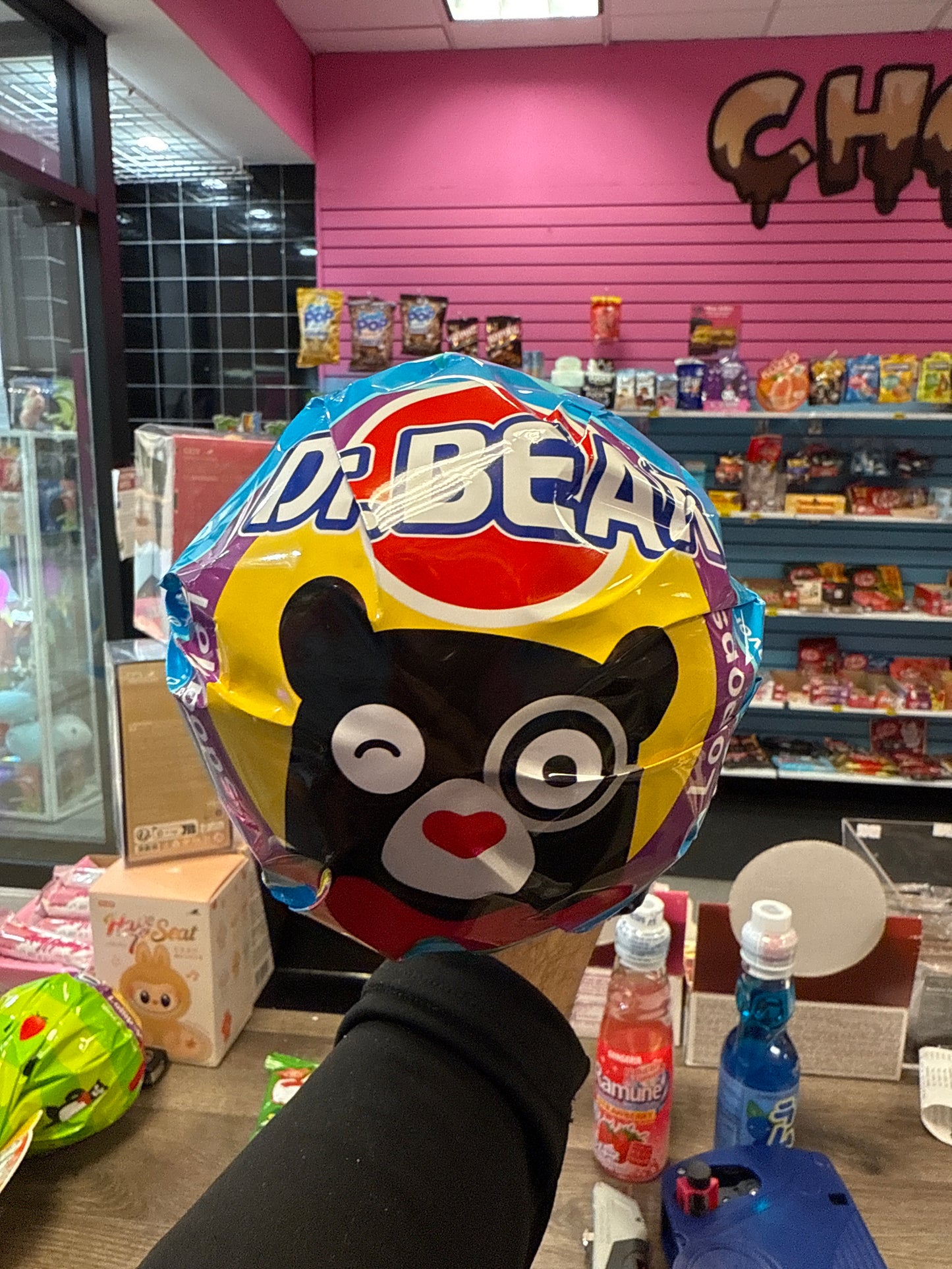 Dr. Bear Giant Lollipops mixed fruit