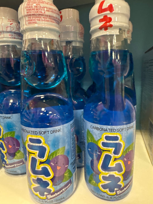 Carbonated blueberry