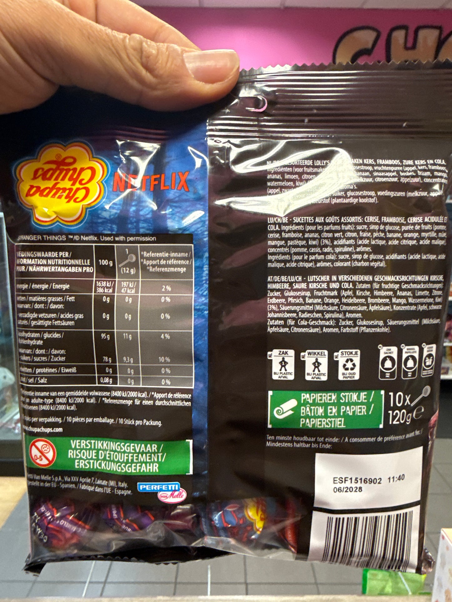 Chupa Chups Stranger Things 4 Mystery Flavors
