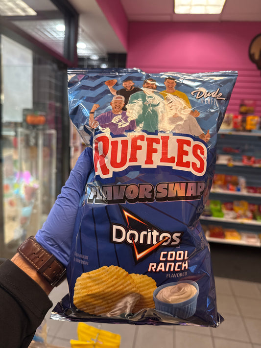 Ruffles Flavor Swap Doritos Cool Ranch