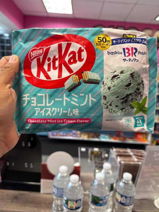 Kitkat Chocolate Mint Ice Cream Flavor