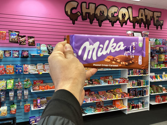 Milka Peanut Crispy Caramel