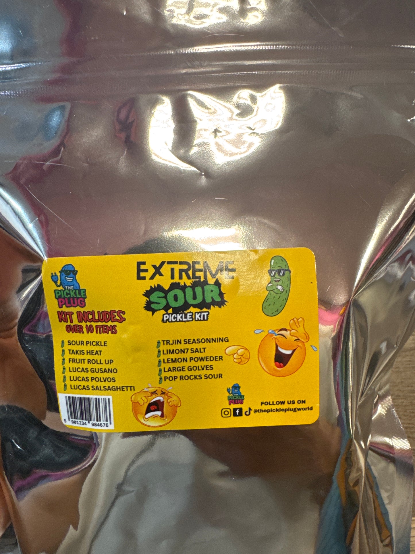 Extreme sour pickle kit (Large)