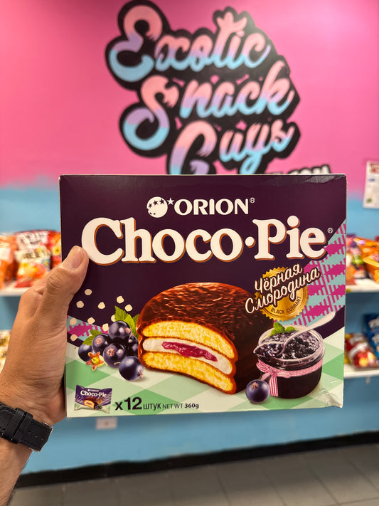 CHOCO PIE BLUEBERRY PRODUCT OF RUSSIA