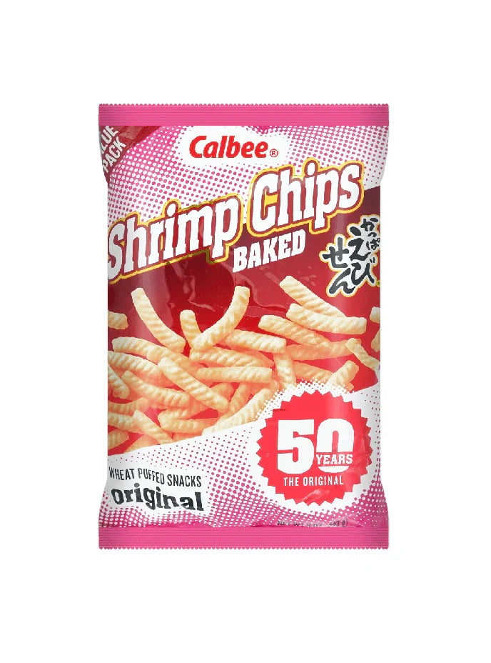 CALBEE CRISPY SHRIMP CHIPS BAKED (JAPAN)