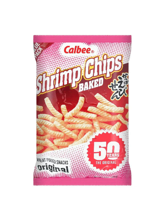 CALBEE CRISPY SHRIMP CHIPS BAKED (JAPAN)