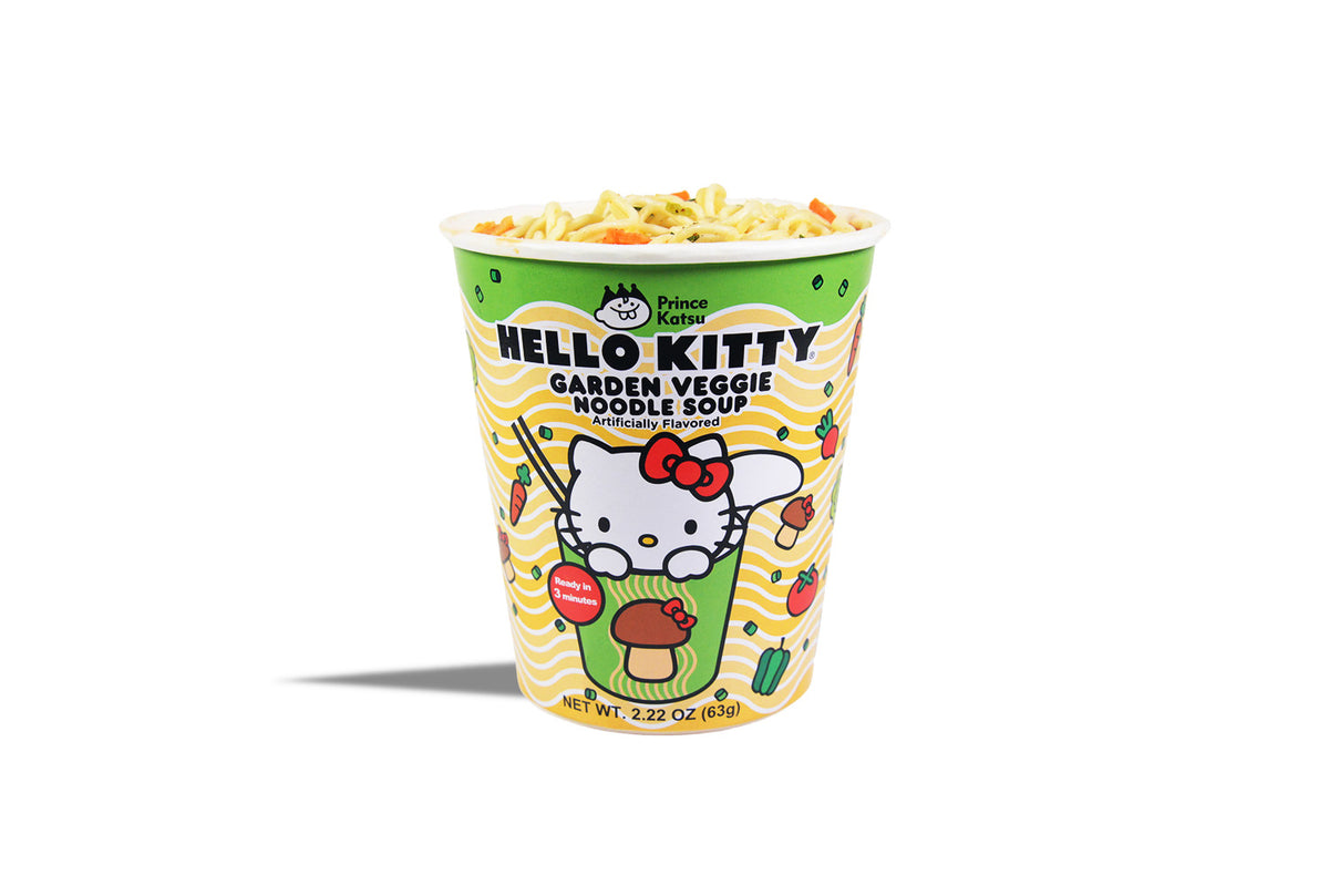 HELLO KITTY GARDEN VEGGIE NOODLE SOUP (TAIWAN)