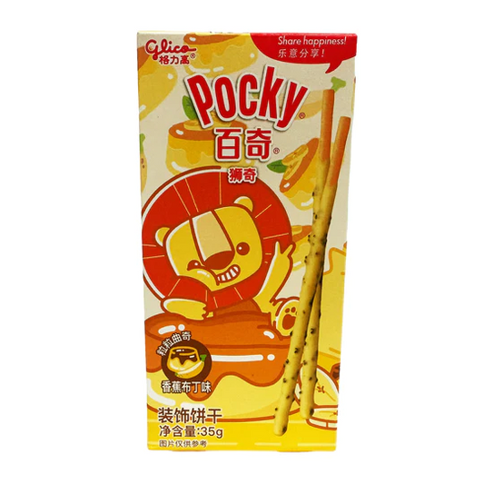 GLICO POCKY COOKIE STICKS BANANA PUDDING FLAVOR (JAPAN)
