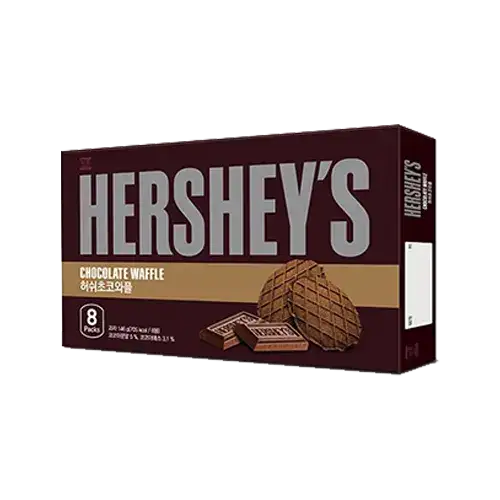 HERSHEY'S CHOCOLATE WAFFLE (8 PACK) (KOREA)