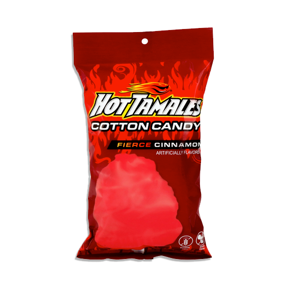 HOT TAMALES COTTON CANDY FIERCE CINNAMON FLAVORED (USA)