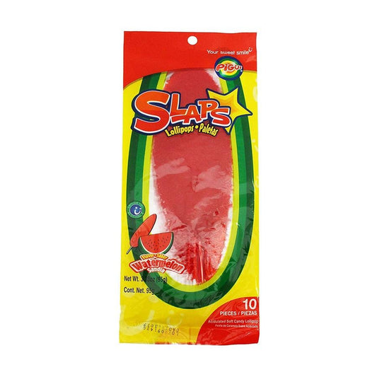 THE ORIGINAL SLAPS LOLLIPOPS WATERMELON (MEXICO)