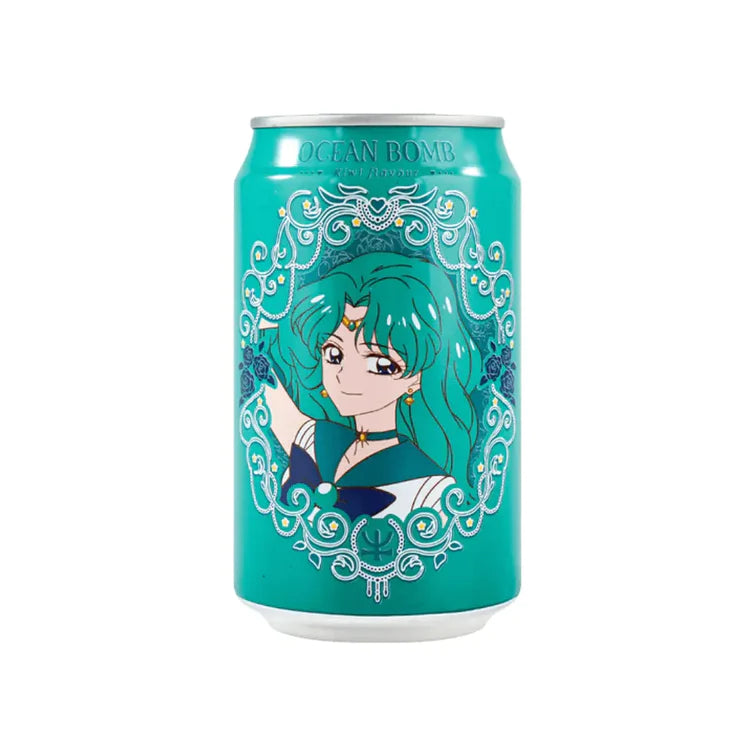 SAILOR MOON SPARKLING WATER CARBONATED KIWI FLAVOR (TAIWAN)