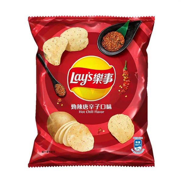 LAYS HOT CHILI FLAVOR (TAIWAN)