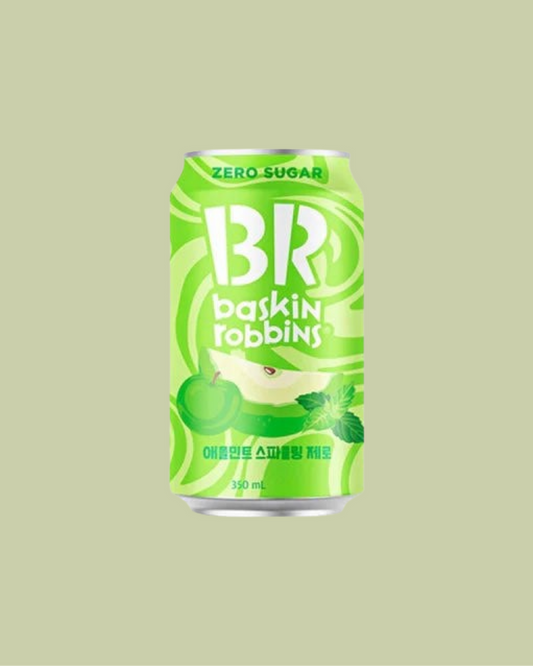 BASKIN ROBBIN APPLE MINT SPARKLING SODA (KOREA)