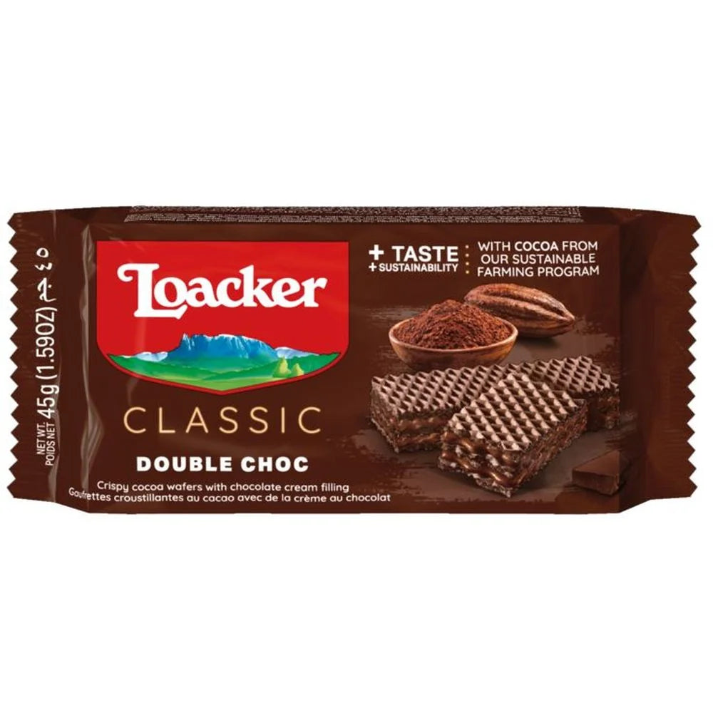 LOACKER - CLASSIC DOUBLE CHOC (ITALY)