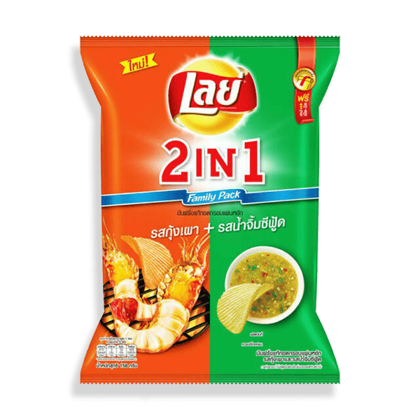 Lays Crispy Shrimp & Seafood Flavor