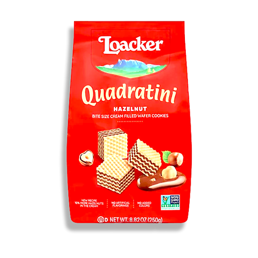 LOACKER - QUADRATINI HAZELNUT (ITALY)