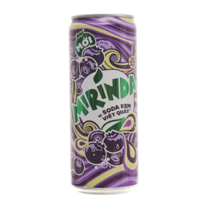 MIRINDA CREAM SODA WITH BLUEBERRY 320mL (VIETNAM)
