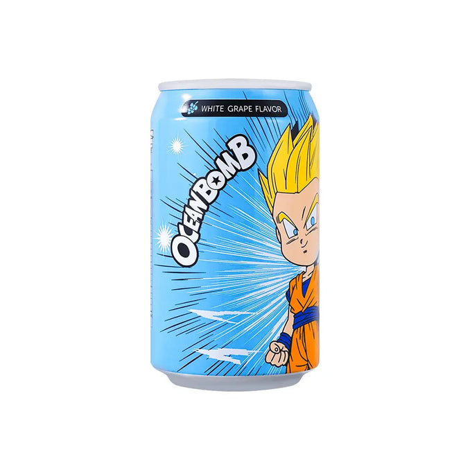 OCEAN BOMB WHITE GRAPE FLAVOR SODA DRAGON BALL COLLAB GOHAN (TAIWAN)