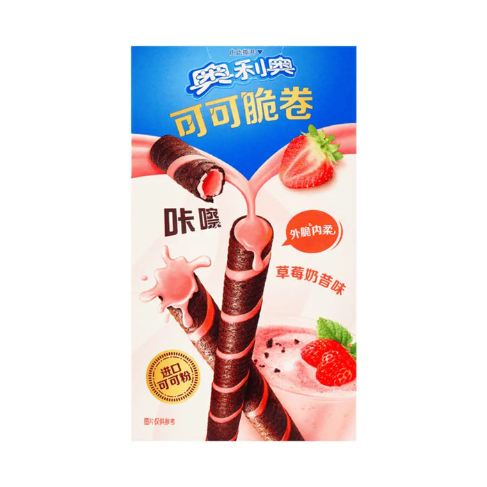 OREO CRISPY ROLL STRAWBERRY FLAVOR (CHINA)