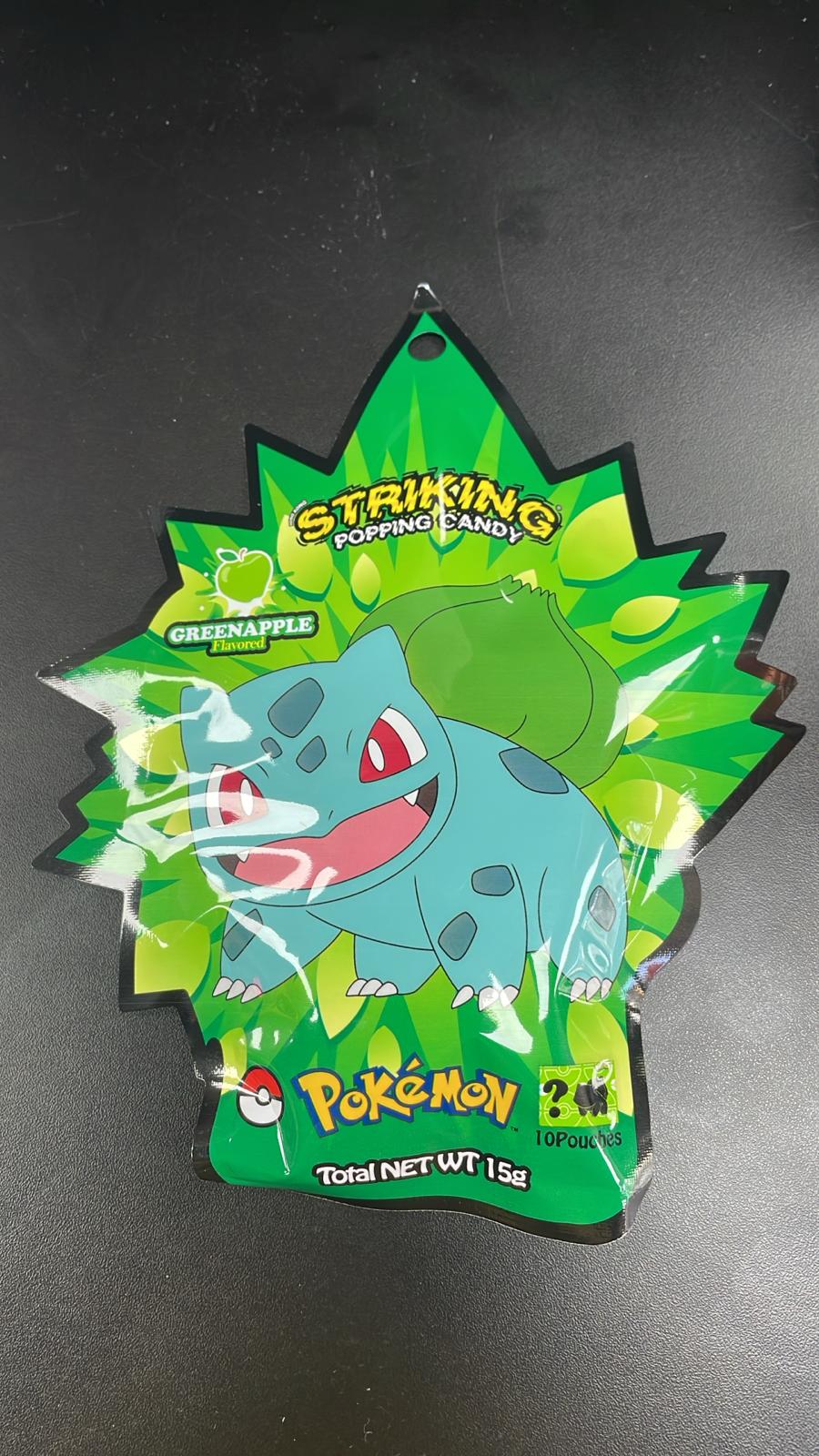 POKEMON POPPING CANDY GREEN APPLE 15g (KOREA)