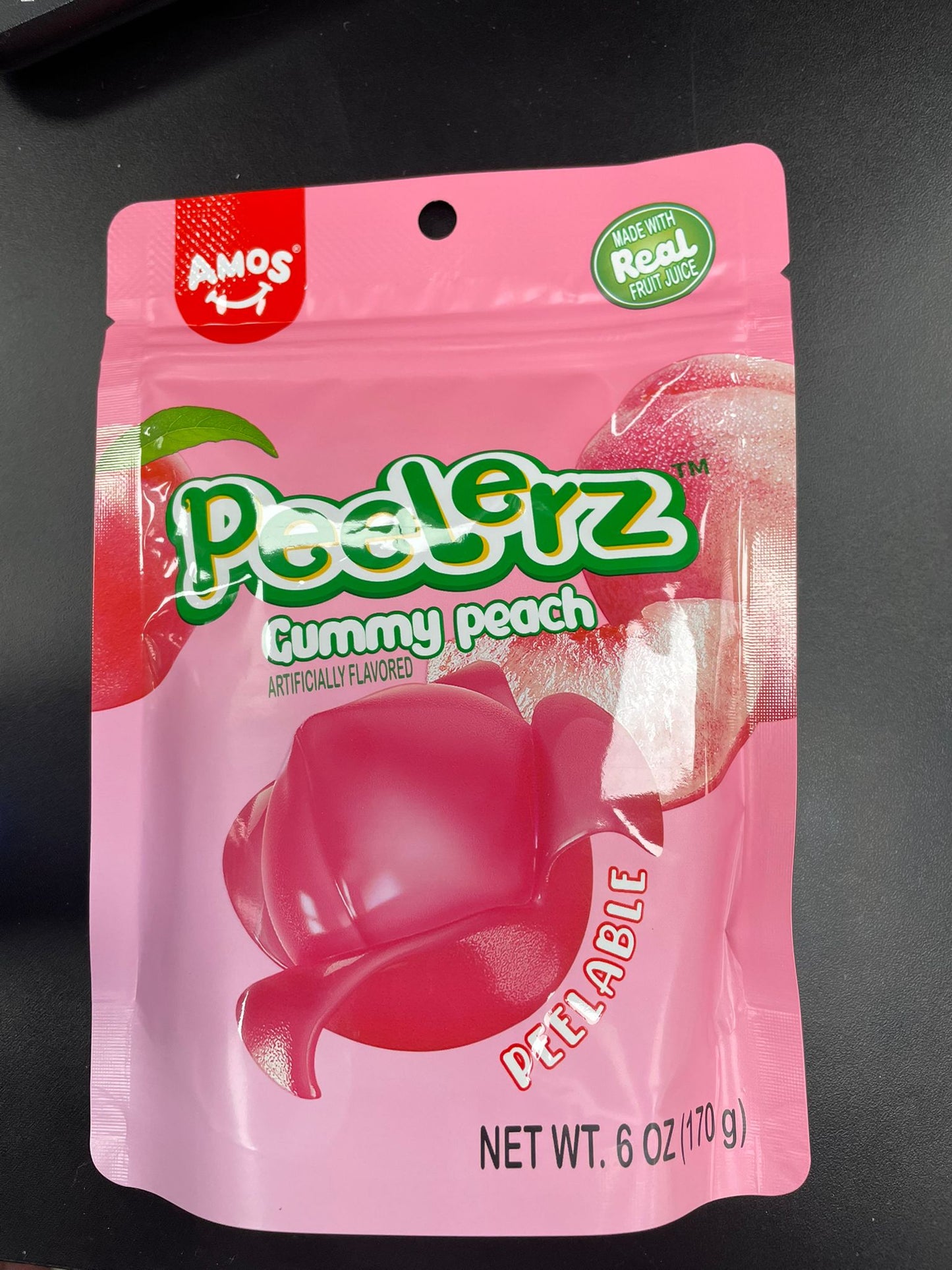 AMOS PEELERZ GUMMY PEACH (CHINA)