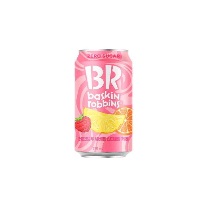 BASKIN ROBBIN RAINBOW SHERBET SPARKLING SODA (KOREA)
