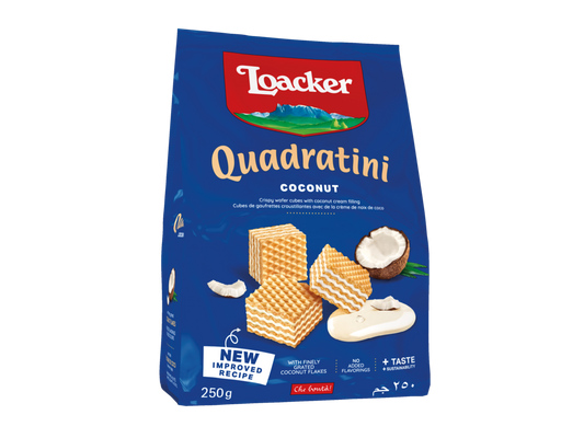 LOACKER - QUADRATINI COCONUT (ITALY)
