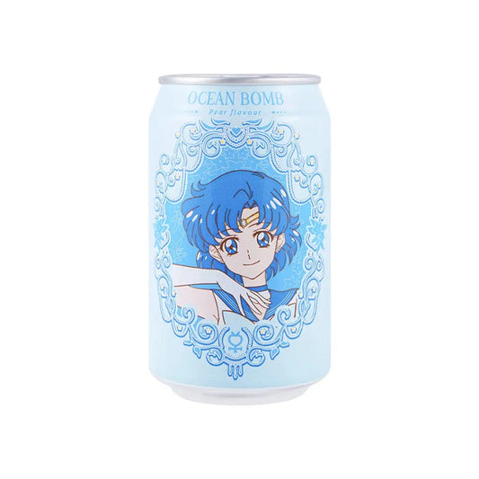 SAILOR MOON SPARKLING WATER CARBONATED PEAR FLAVOR (TAIWAN)