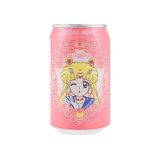 SAILOR MOON SPARKLING WATER CARBONATED POMELO FLAVOR (TAIWAN)