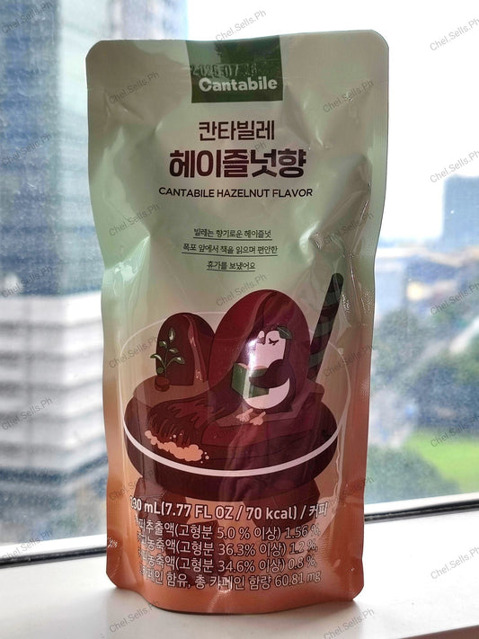 CANTABIL HAZELNUT FLAVORED DRINK (KOREA)