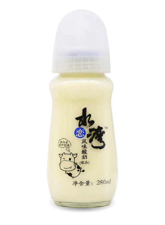 SLW Fun Bottle Lid Yogurt Drink Original Flavor 9.46 Fl Oz (280 mL)