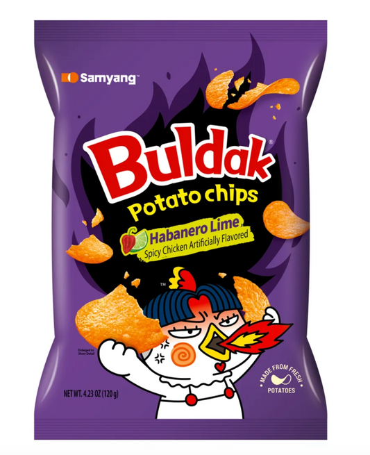 Buldak Habanero Potato Chips