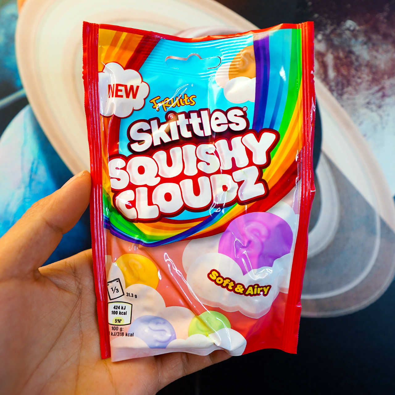 SKITTLES FRUIT SQUISHY CLOUDS (CZECHIA)