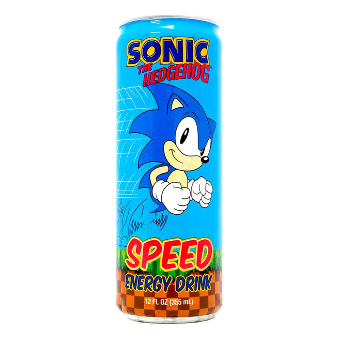 SONIC THE HEDGEHOG SPEED ENERGY DRINK (USA)