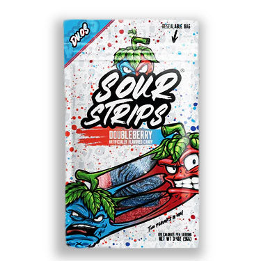 SOUR STRIPS - DOUBLE BERRY (USA)