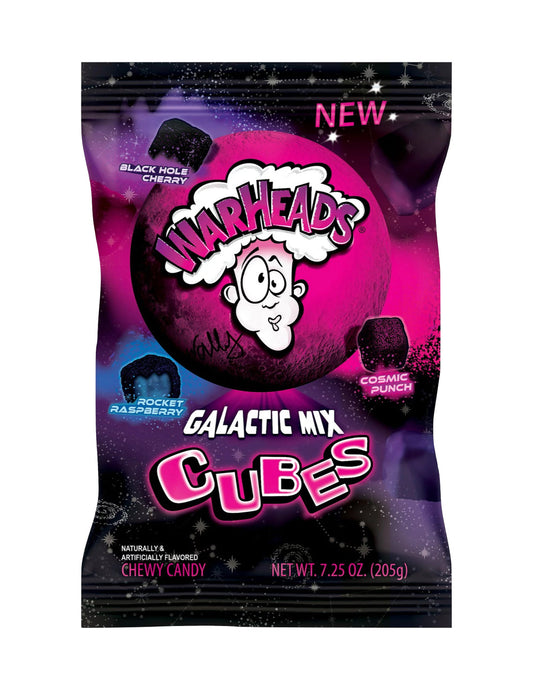 WARHEADS GALATIC MIX CUBES (USA)