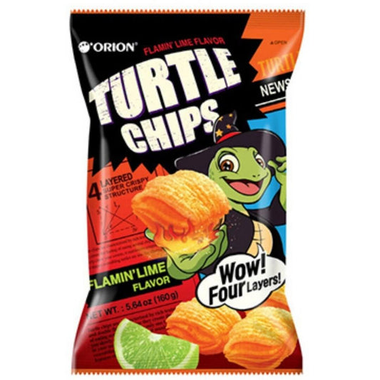 ORION TURTLE CHIPS FLAMIN' LIME (KOREA)