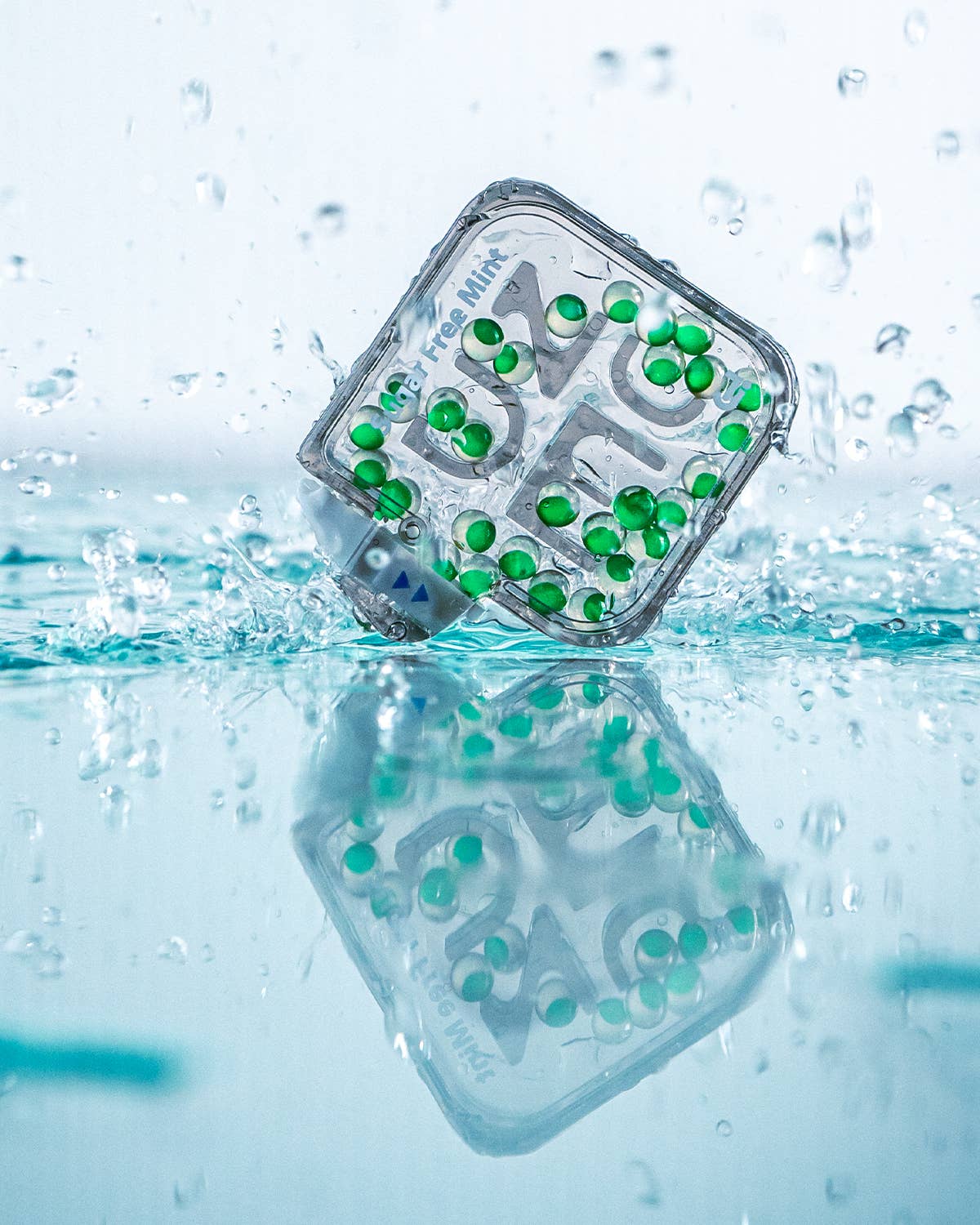 NUDE Mints - Dual Action Liquid Mint Capsules (Spearmint)