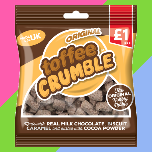 Sweet Dreams Toffee Crumble Choc Nibbles Bag