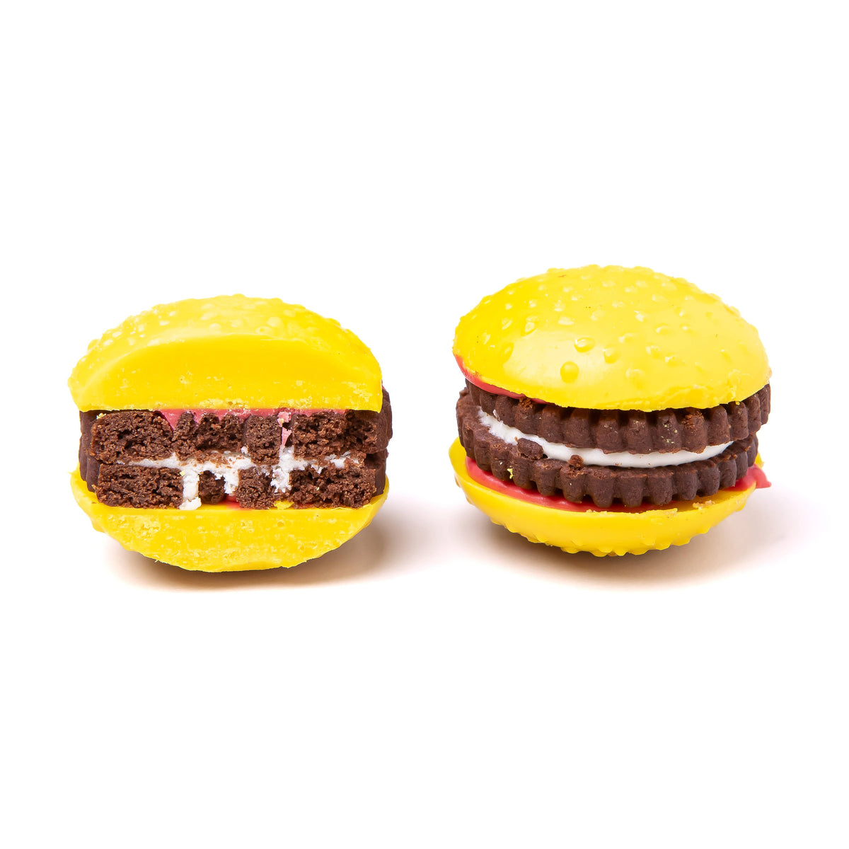 Chocolate Burger–Oreo Cake Bites with Cream Filling (2piece)