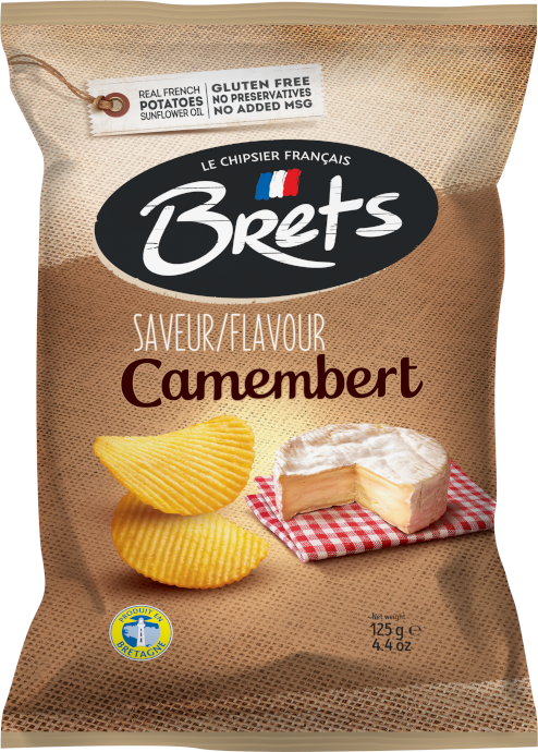 Brets Potato chips  Camembert cheese