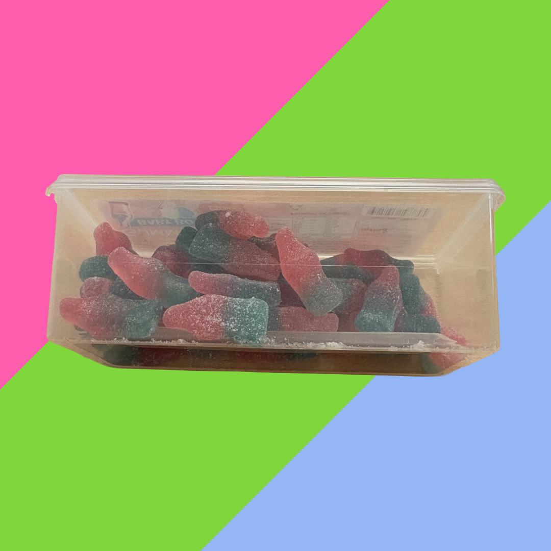 Gummy Rush Halal Candy Tubs