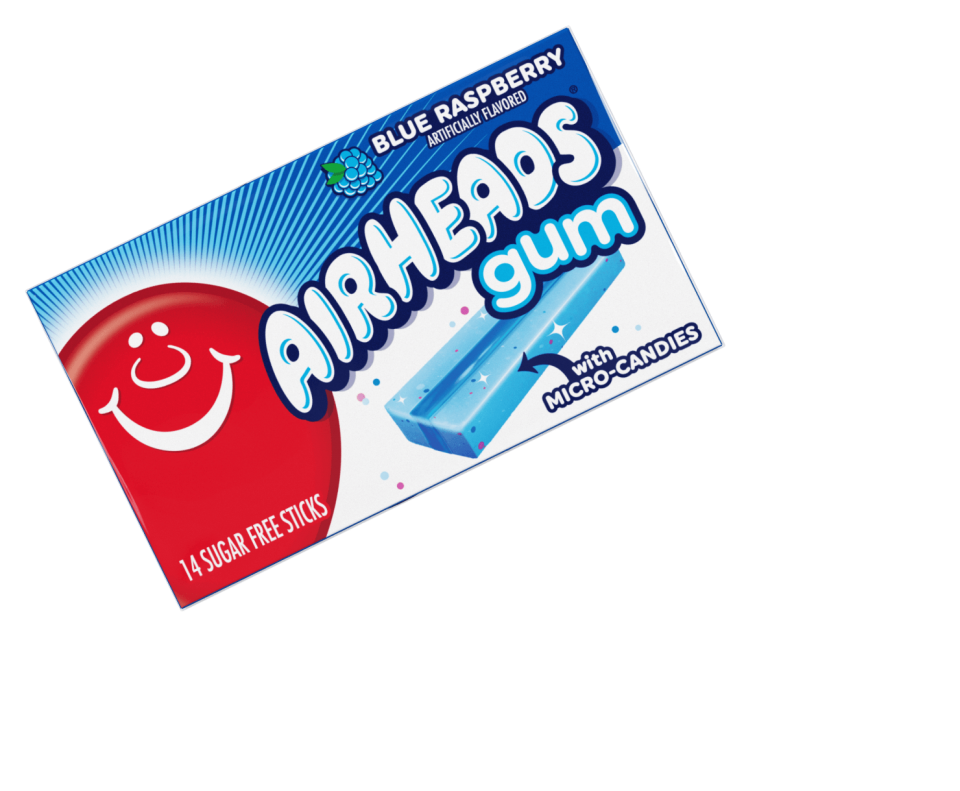 AIRHEADS GUM BLUE RASPBERRY (USA)