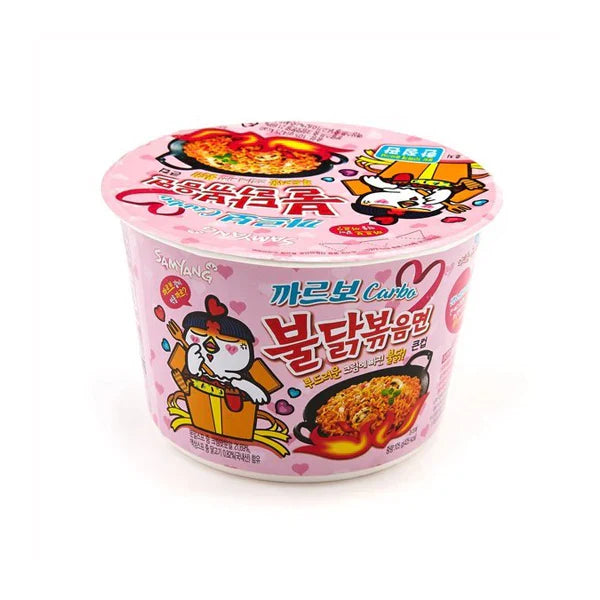 BULDAK CARBONARA CHICKEN FLAVOR RAMEN BIG BOWL (KOREA)